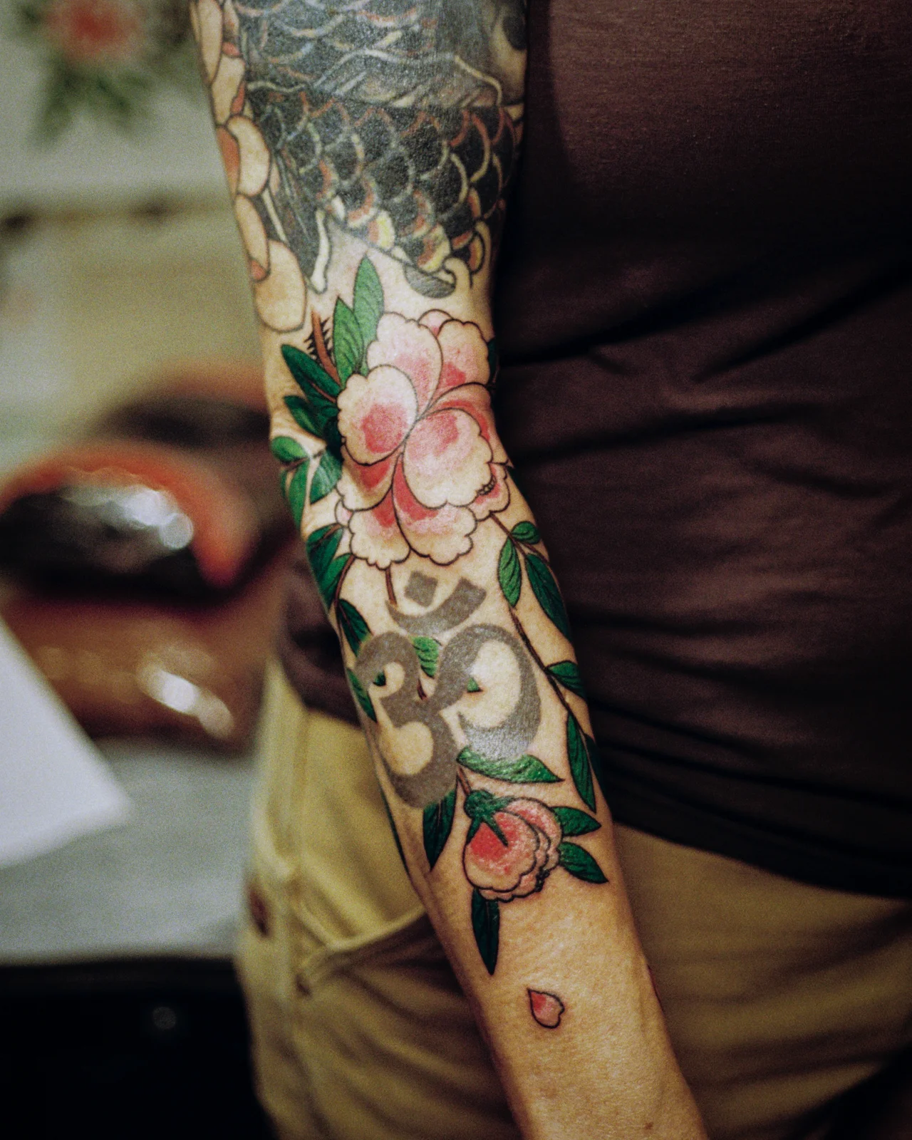 Hourly work — Tattoo example for size reference 1