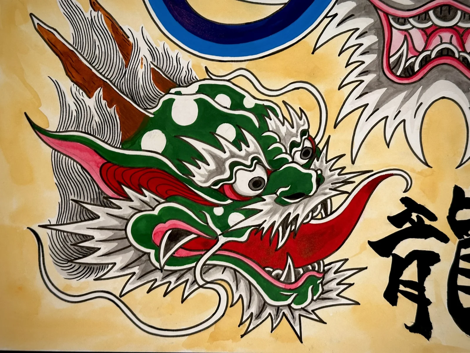 Three dragon heads — 2025, Image 3