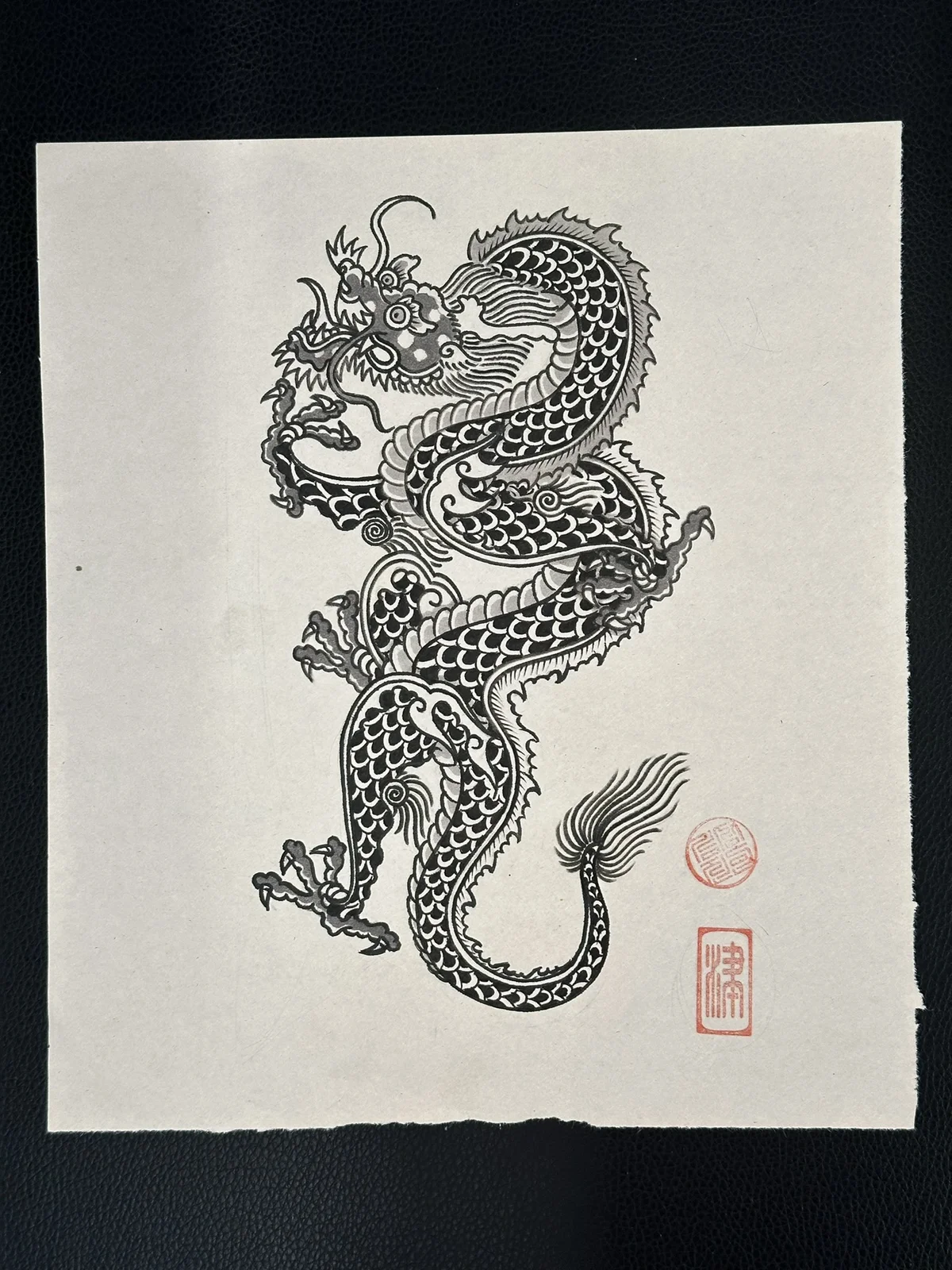 Coiled dragon — Seongjin Kim, 2025