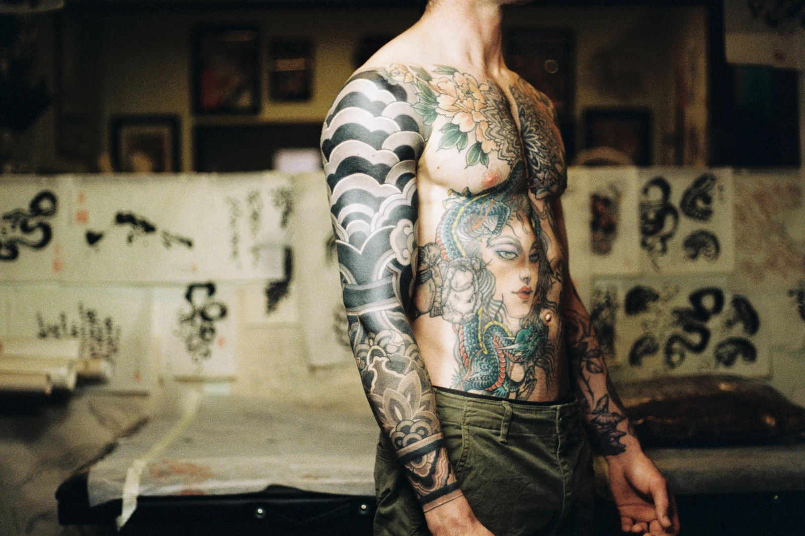 Dancheong — black & grey — 2025, Image 2