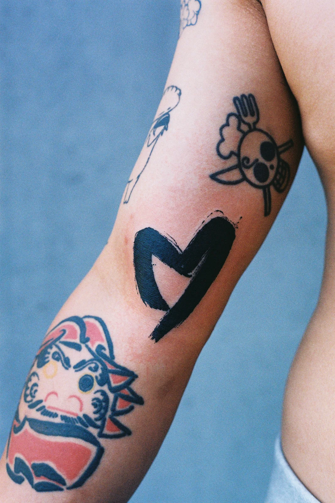 Brushwork heart — arm — Seongjin Kim, 2025
