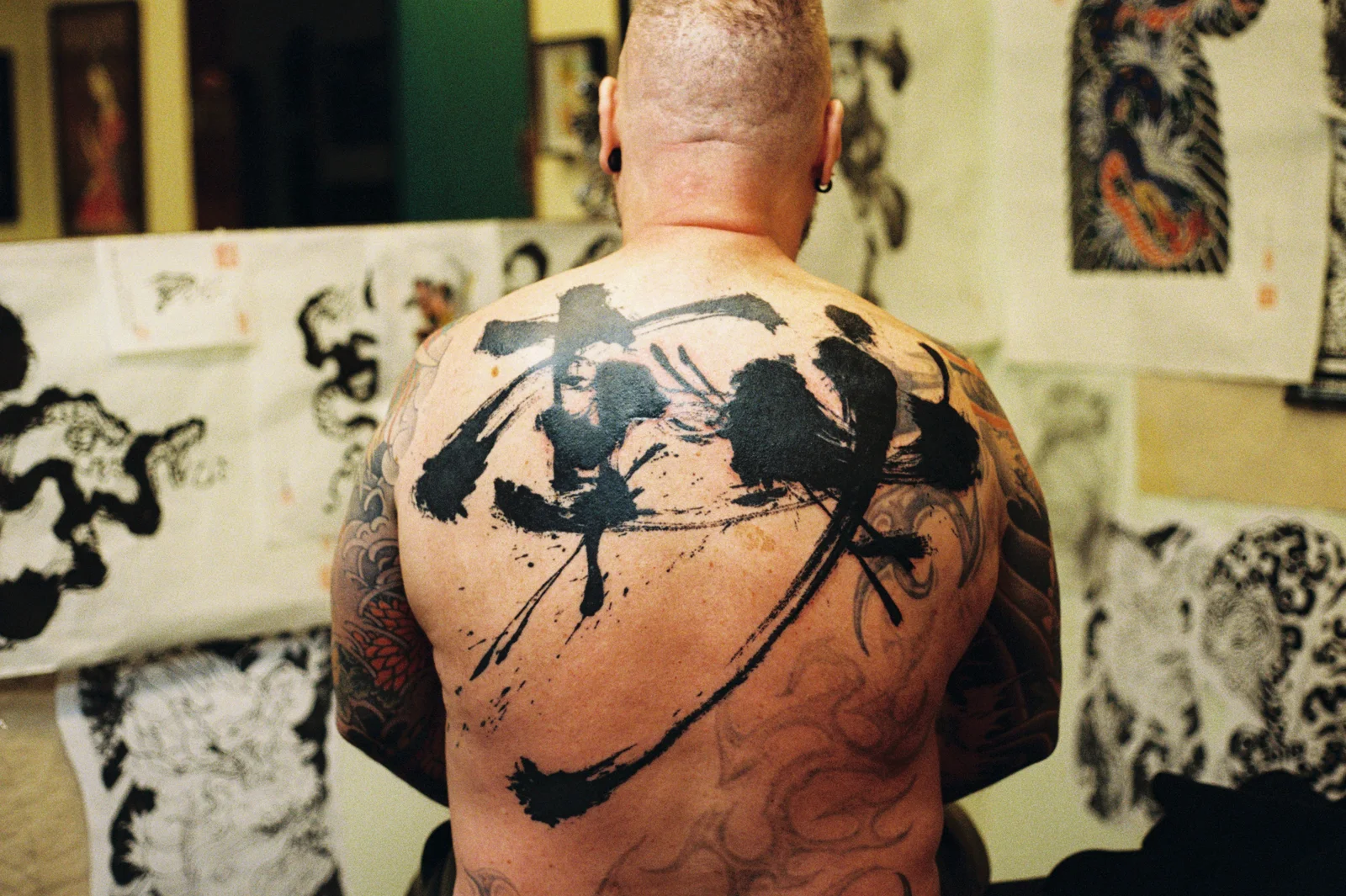 Brushwork — back — Seongjin Kim, 2026