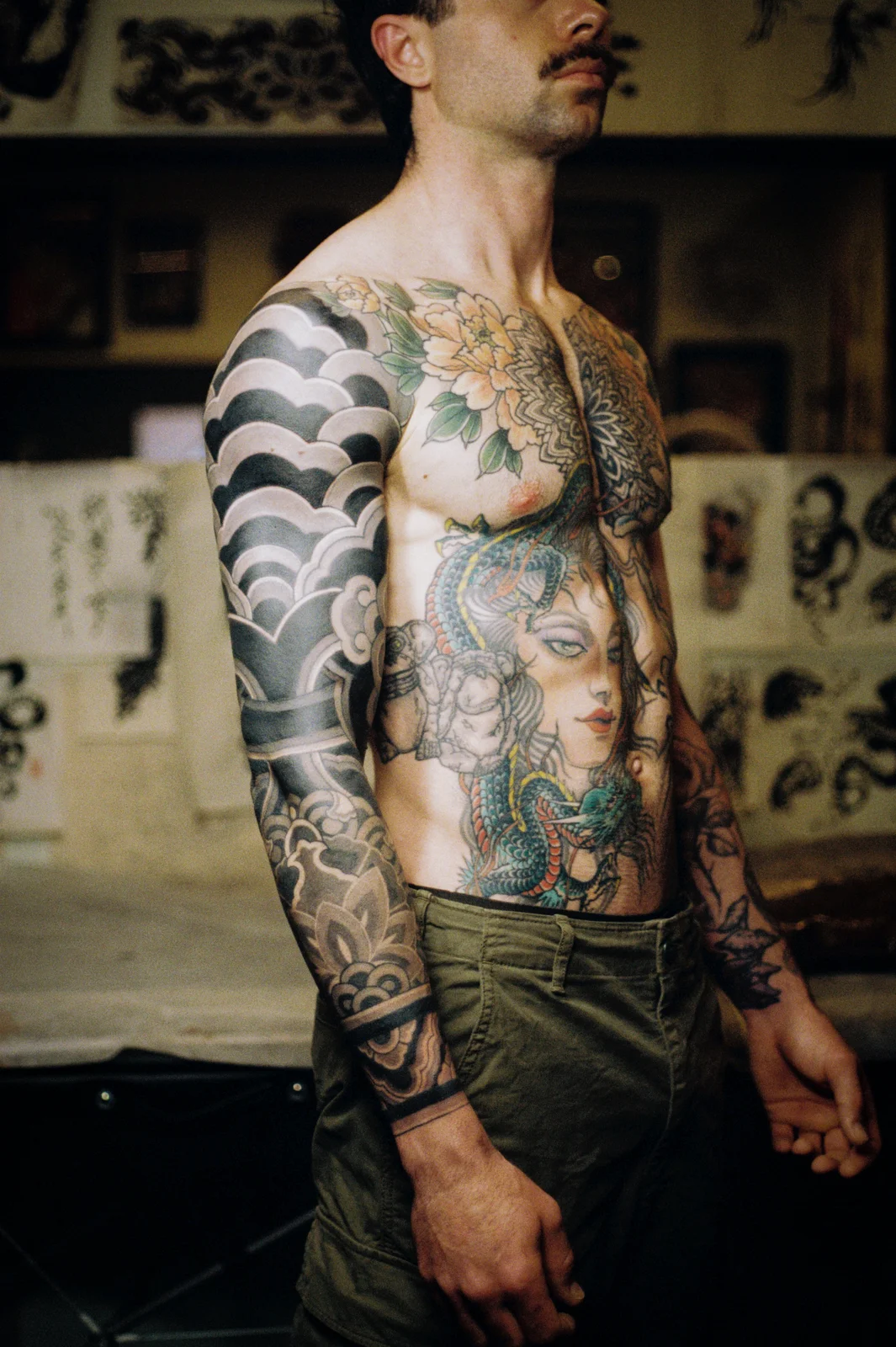 Dancheong — black & grey — 2025, Image 3