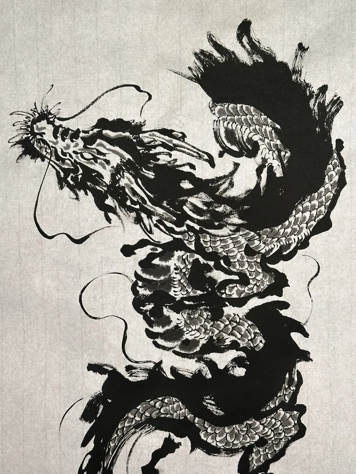 Ink-wash dragon — 2023, Image 14