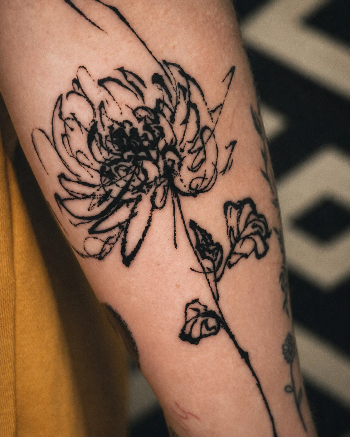 Floral outlines — arm — Seongjin Kim, 2023