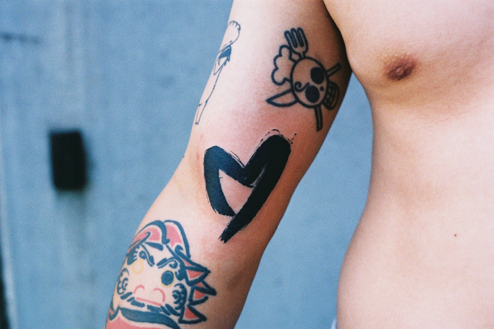 Brushwork heart — arm — 2025, Image 2